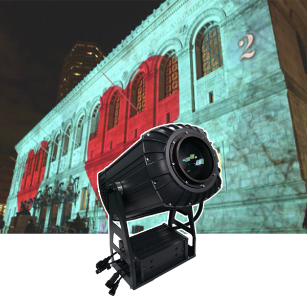 Nebula Dynamic 600w 1000w LED Gobo Zoom Image Water Floating Effect Light Gobo Projector