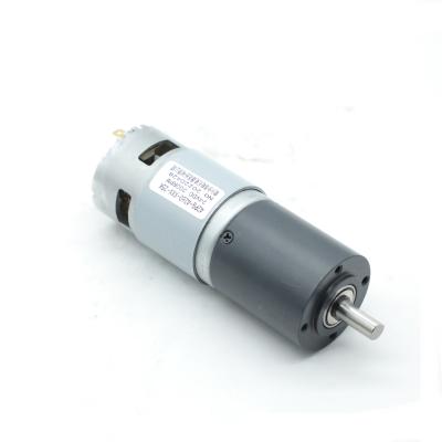 Gearbox 24V DC Brush Gear Motor Low Noise NEMA 17 42mm 1:25 200Rpm 0.75A