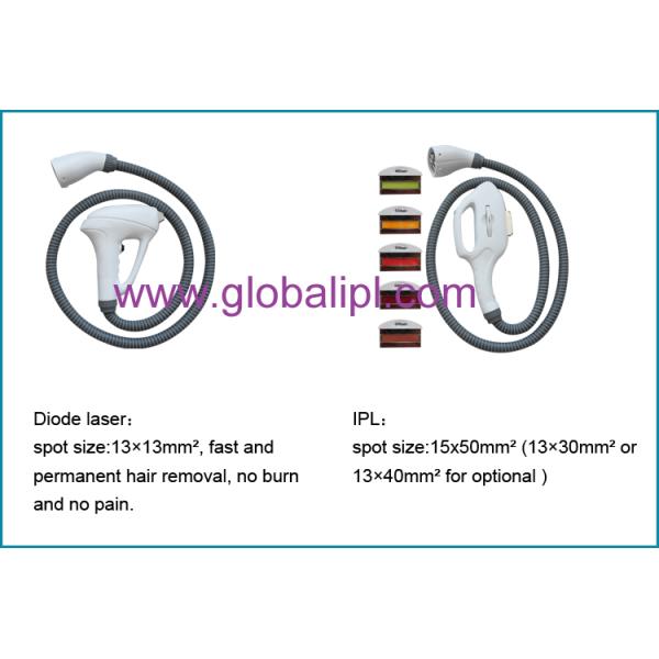808nm Big Spot Permanent Laser Hair Removal Bikini Line 13x13mm2