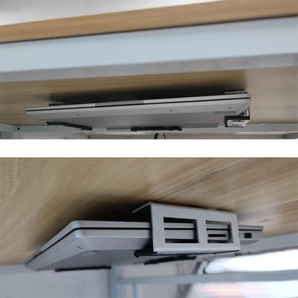 Алюминиевый под ноутбуком держатель стойки поднос для клавиатуры стола хранения в гостиной