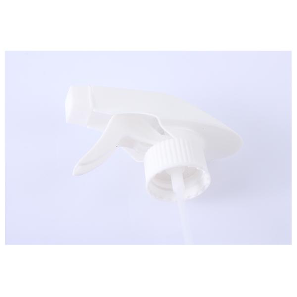 Non Spill Bottle Stopper White Plastic Pump Trigger Sprayer Bottle for Cleaning