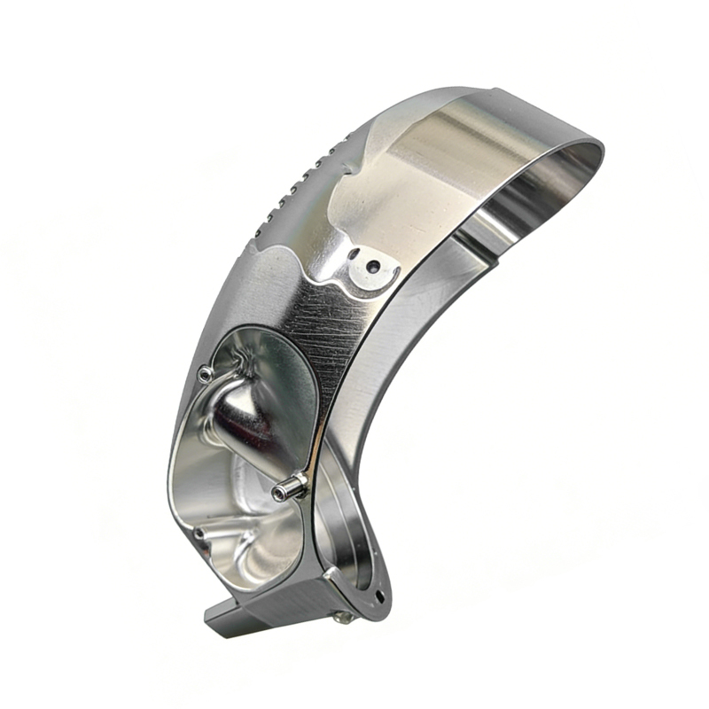 High Strength Titanium CNC Machining Parts Robotic Joint Housing Light Weight Robot Structural Parts