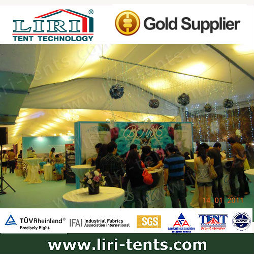 Luxury garden arcum tent for cottage decoration