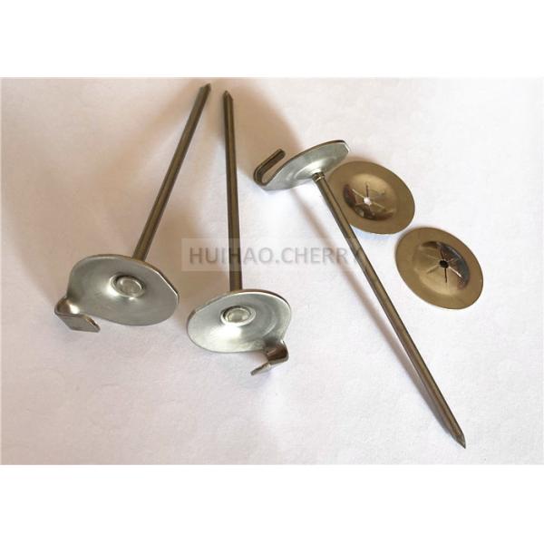 Stainless Steel 304 Round Head Lacing Anchors 14 Gauge for Valve Insulation Covers