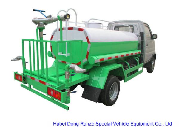  Mini  Road Wash Water Tank Truck 1000L  With Gasoline Engine  Pump Sprinkler For  Clean  Water Delivery and Spray