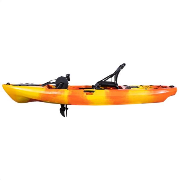 Best 10ft 3.16m 1 Paddler Pedal Power Motor Fishing Kayak With Pedal