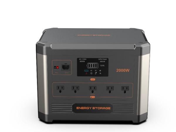 1500w Peak 3000w Outdoor Portable Power Station Cycle Life >2000 1536Wh Emergency