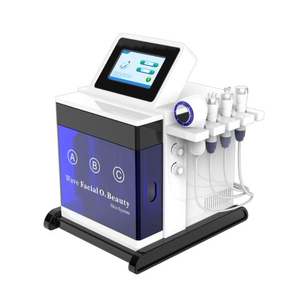 portable Hydro water dermabrasion facial machine / 5 in 1 multifunction skin face beauty instrument LF-836A