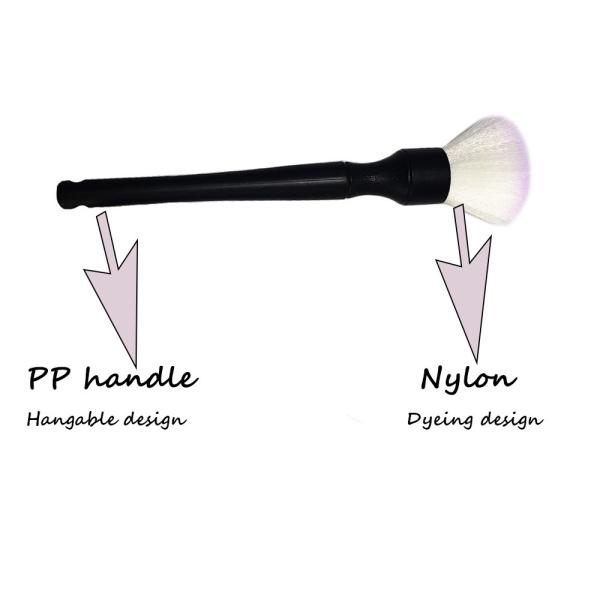 Interior Detailing Car Wheel Cleaning Brushes 23.5cm Nylon Wire