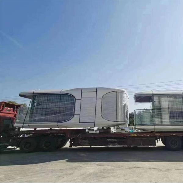 Космическая капсула Дом отель Мобильный интегрированный дом для подвала современный дизайн