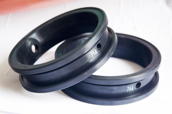 NR Butterfly Valve Seat Size DN25 - DN1350 Good Compression Performance
