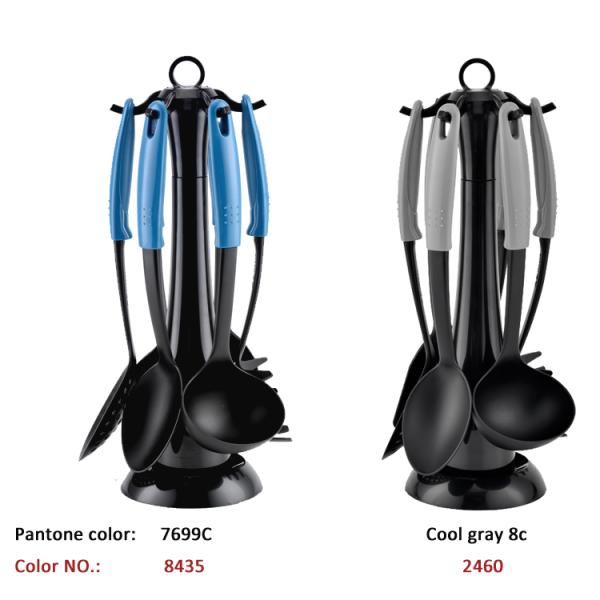 2024 Best Cookware Set Any Color Camp Kitchen Cooking Utensil Set with ABS Handle