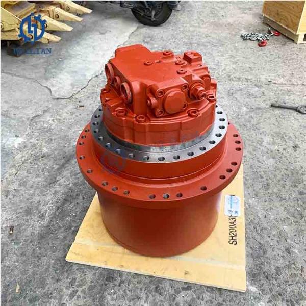 Excavator Spare Parts Final Drive SH200A1 SH200A2 SH200A3 SH200A5 With Travel Motor