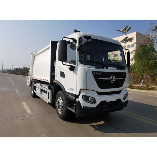 ドンフェン 高品質の電気自動車 10T 後ろの荷装機 圧縮トラック