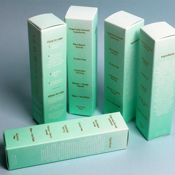 Custom Luxury Cosmetic Box for Essential Oil Perfume Skincare Packaging