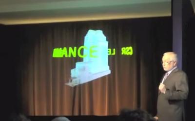 Sistema de projeção holográfico de HD/projeção viva do holograma com 3d Holofilm