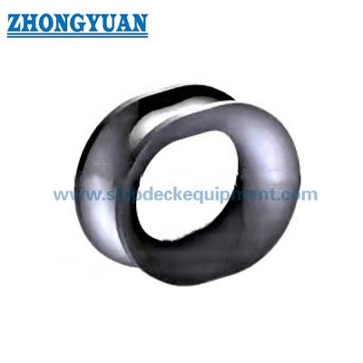NS 2587 Type A Bulwark Mounted Steel Plate Fabricated Welded Chock Ship Mooring Equipment