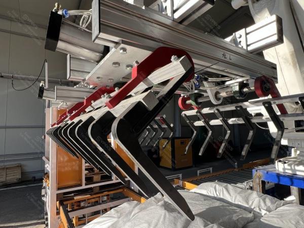 High Speed Robotic Palletizer Machine Automated Pallet Stacker