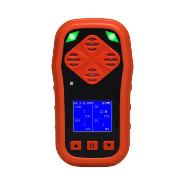 Yaoan Portable Gas Detector Multi Gas Detector O2/CO/H2S/COMB Gas Leak Meter With LCD Screen