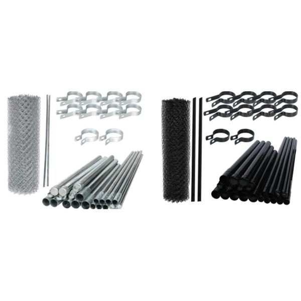 6FT X 50FT Galvanized Steel 9 Gauge Heavy Duty Chain Link Fencing