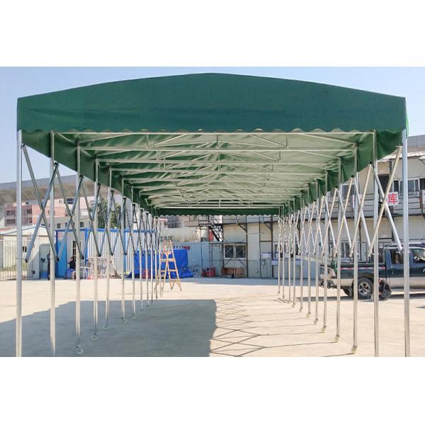 Customized Printing Tarpaulin Outdoor Push-Pull Shed Telescopic Awning Manufacturers