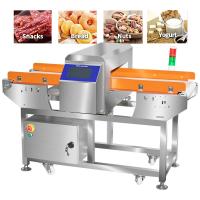 Ecrã táctil detecta todos os tipos de metais transportadores Carne Alimentos do mar Chocolate Biscoitos Nozes Detector de metais