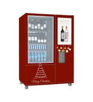Système réfrigéré de bande de conveyeur de paiement par carte de crédit de distributeur automatique de whiskey