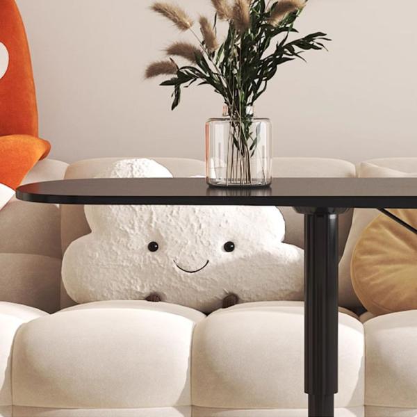 Home Furniture C Shaped End Table for Couch Laptop Lap Desk Adjustable Height Minimalist Bedside Rack Living Room Bedroom