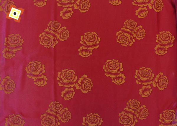 Warp Knitted Polyester 110GSM Mattress Quilting Fabric Printed Tie Dyed