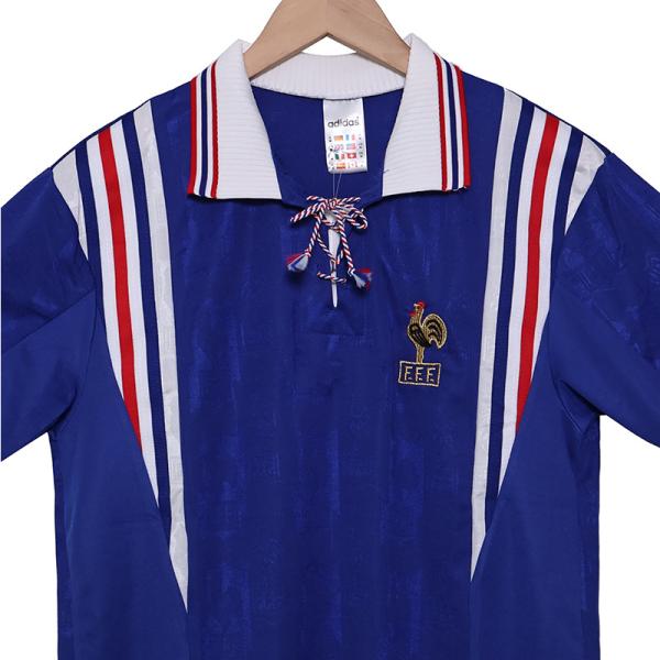 France 1996 Retro Home Football Jersey Classic Reappears to Pay Tribute to Legendary Years