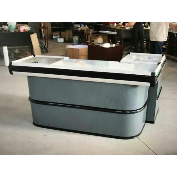 Supermarket Restaurant Checkout Counter Cash Table With ISO / SGS / CE Passed