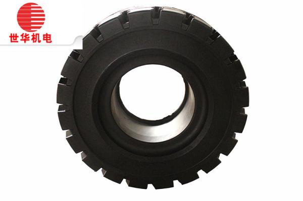 Solid Rubber Forklift Tires 18x7-8 380x110mm Size CCC Certification