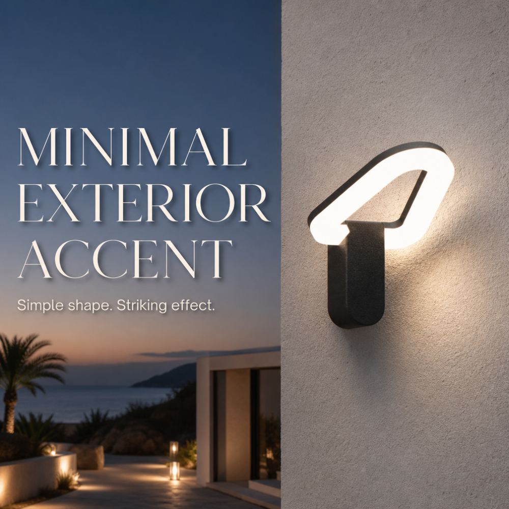Front Door LED Outdoor Wall Lights With Dusk To Dawn Sensor For House And Porch