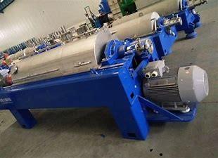 Stainless Steel Horizontal  Gas Tight Sealing 3 Phase Decanter Centrifuge