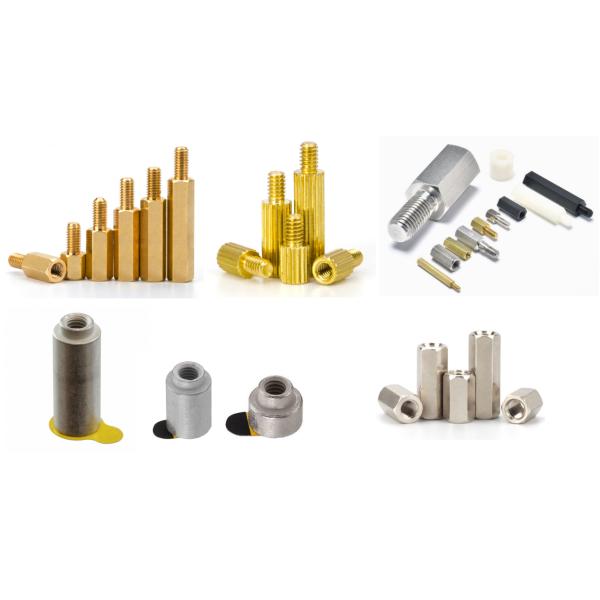 PCB Mounting Hexagon Studs with Internal Thread M2.0 Standoff Plastic Spacers in Hexagon Design