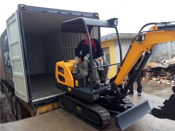 Compact Mini Excavator With Break Hammer Steel Type Mini Excavator Rotating Bucket