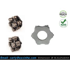 Резца звезды резцов Tct Bartell Bef275 Multiplane 6pt части плоского запасные для машины скарификатора точильщика пола