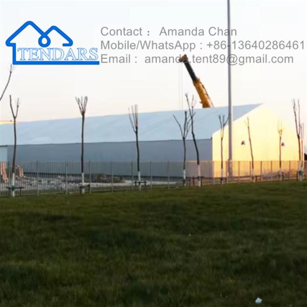 Waterproof Aluminum A Shape Marquee Warehouse Storage Tent Large Outdoor Tent