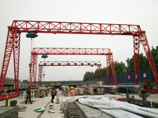 Electric Hoist Single Beam Gantry Crane MH Type 3.2ton To 32ton Lifting Capacity