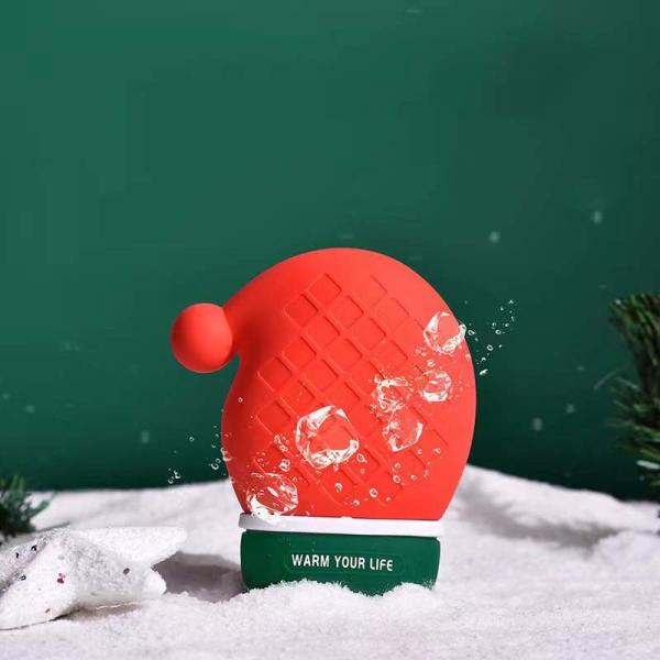 Bouteille d'eau chaude avec couvercle tricoté Mini sac à eau chaude pour soulager la douleur Taille dos Cou Épaules Cadeaux d'anniversaire de Noël