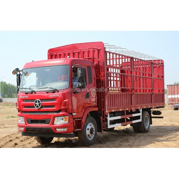 Diesel Fuel Type DAYUN Dry Van Box Truck Cow Stake Truck 4X2 Drive