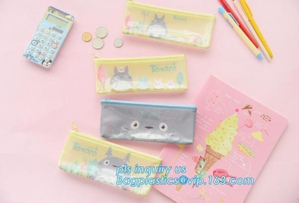 Multi-purpose 100% Cotton 12oz Canvas Zipper Pencil Bag Stationery Case bag, canvas soft stationery bag zipper pencil po