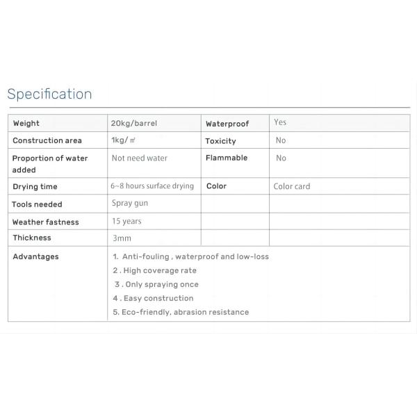 CAS No 79-10-7 Имитация акриловой внешней стены краской из камня для хорошей устойчивости к грязи