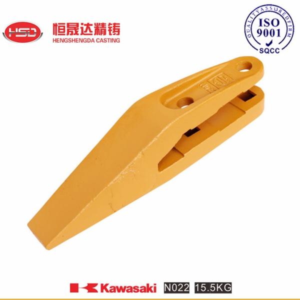 N012 Kawasaki Excavator Wheel Loader Teeth Crack-Resistant Alloy Steel
