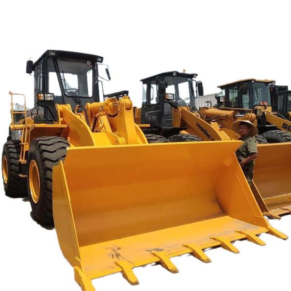 90% New 50CN Side Unloading Loader Maximum Lifting Force 155 KN