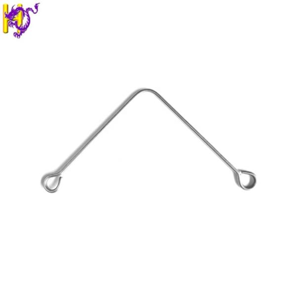 Customized Nickel 2mm Various Shaped Wire Forming Spring Hardware with Hook