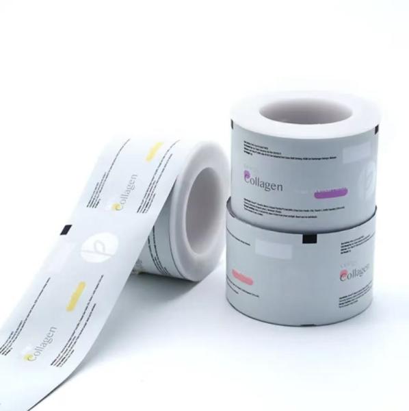 Custom Print Plastic Film Food Packaging Film Coffee Powder Sachet Packaging Film Roll Coffee Sachet For Coffee