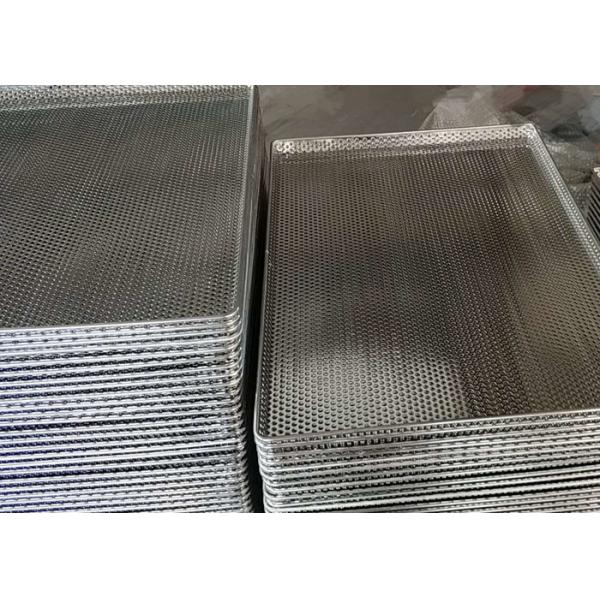 Customized Perforated Drying Tray Baking Tray 18*26*1 Inch 304 Stainless Steel
