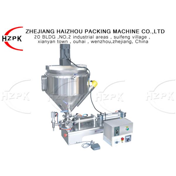 Durable Filling Machine Paste Filler , Single Head Sauce Filling Machine