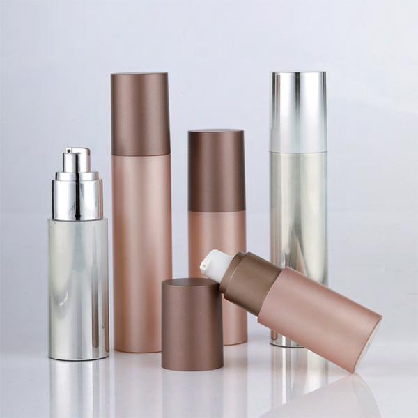 Cosmetic Serum Bottles AS Bottle With PP Airless Pump And AS Cap